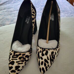 Bleecker & Bond Leopard Print Pumps